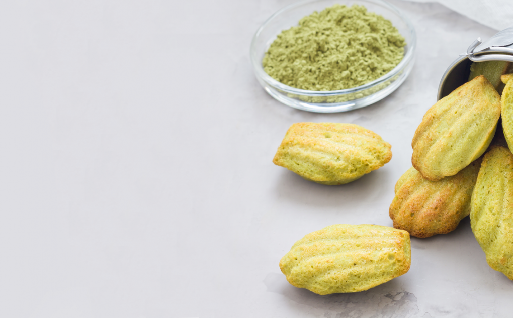 Madeleines-matcha