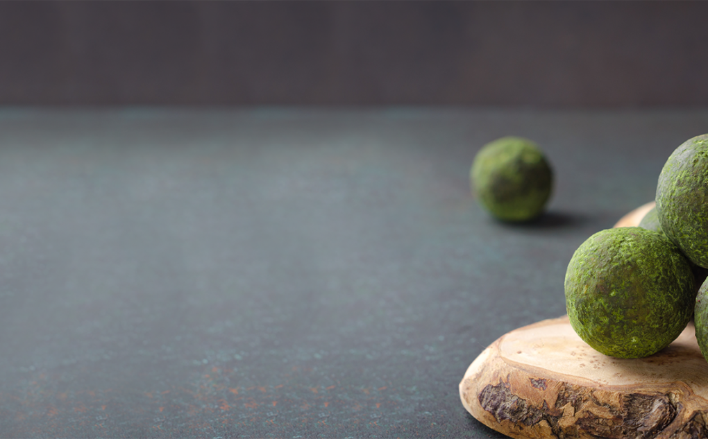 Energy balles au thé matcha