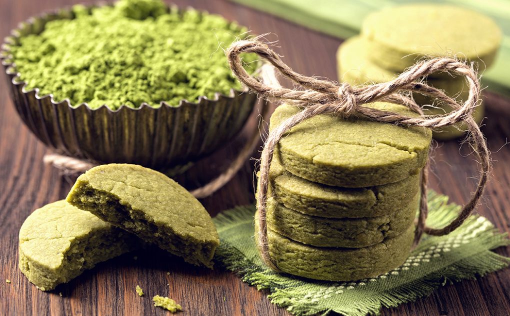 Cuisine au matcha
