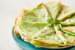 Crêpes au matcha